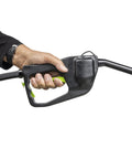 Flo N Go 14 Gallon Gas Caddy On Wheels With 53 Liter Portable Fuel Tank And Built In 10 Foot Hose And Fuel Transfer Pump nozzle.