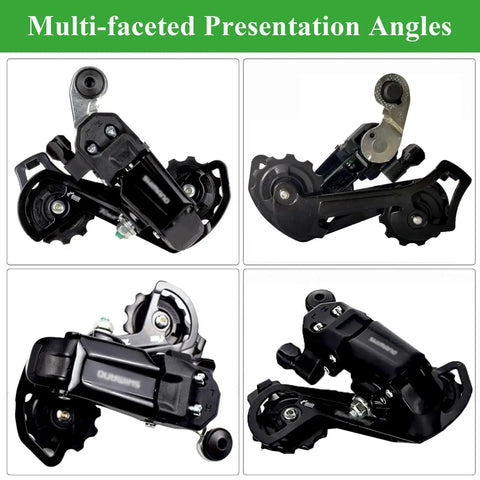 Rear Derailleur RD TY200 Six Seven Speed Direct Mount For Hybrid, Commuter, Mountain, Road And Trail Bikes Long Cage