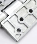 Close-up of a Heavy Duty Cast Steel Door Hinge For Industrial Freezers Trucks And Commercial Ovens Built Like A Tank To Handle Rough Daily Grinds While Maintaining Flawless Alignment Always.