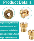 Holley Main Jet Assortment Kit 72 Brass Carburetor Jets Size 64 To 99 For Holley 2010 2300 4010 4011 4150 4160 4500 Carburetors