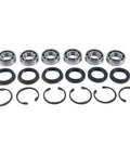 Three Kit Mower Blade Spindle Bearing Rebuild Kit For Kubota Lawn Mower Deck Parts With Bearings, Seals, And Snap Rings