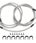 Heavy Duty Fuel Lines Hose Assembly For Chevy Silverado 2500HD and GMC Sierra 6.6L Duramax Diesel with clamps and fittings.