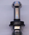 Shop Tested BT40 Pull Stud Retention Knob Bulletproof Forty Five Degree MAS1 Design top view showcasing tight M16 threads.
