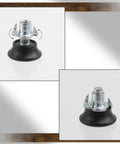 Set Of 4 M8 Adjustable Furniture Jack Feet For Screws And 4 M8 X 11 Claw Nuts for leveling uneven furniture