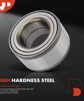 2 Front Wheel Bearings For Toyota Tacoma 1995 To 2004, Tundra 2000 To 2006, 4Runner 1996 To 2002, Sequoia 2001 To 2007, high hardness steel