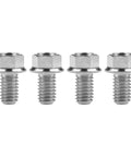 Titanium flange bolts M6x10mm, 4-pack for motorcycle modification and assembly