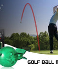 Golf Ball Marker Stencil For Launch Monitors Easy No Brainer Way To Mark Any Golf Ball For MLM2PRO with golfer in background
