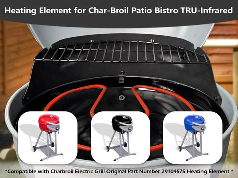 Replacement Heating Element For Char-Broil Patio Bistro TRU-Infrared Electric Grill Replacement Parts For Models 16601559