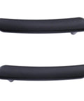 Black Interior Door Inner Pull Handle Set For Mitsubishi Eclipse 2006 Through 2012 Driver And Passenger Replacement