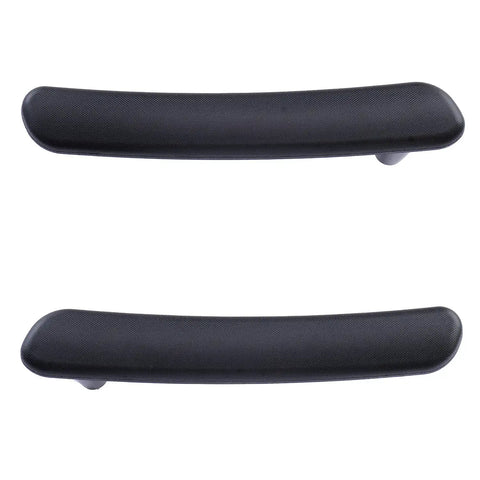 Black Interior Door Inner Pull Handle Set For Mitsubishi Eclipse 2006 Through 2012 Driver And Passenger Replacement