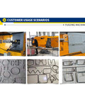 Heavy Duty Rebar Stirrup Cnc Bender Iron Bending Reliable Workhorse Built Tough For High Volume Concrete Hoops in action at job site.