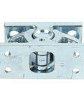 Heavy Duty Zinc Alloy Door Bumper Catch With Spring Loaded Design For Easy One Hand Operation And Double Roller Safety Latch System To Keep Doors Secure And Prevent Slamming, 304 steel roller, 65x42mm.