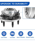 2 Pack Front Wheel Hub Bearing Assembly 4WD Compatible With 1999 2007 Chevy Tahoe Silverado Suburban Express 1500 GMC Yukon