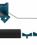 Dust Gobbler Collection Attachment For SDS Max And Spline Hammer Chisels with ski boot clamp and adjustable extension arm.