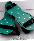 Eight Pack Lawn Aerator Sandals With Spike Straps For Grass And Soil Garden Shoes with nylon spikes and straps