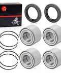 Heavy Duty Front And Rear Wheel Bearing Set 30x60x37mm With Circlip For Maverick Commander Outlander Renegade Max 330 400 450