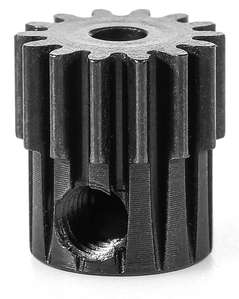 CHRCOED 14T hardened steel pinion gear, 2.0mm bore, for 1/18 RC cars (Traxxas/LaTrax)