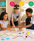 Kids using Hands On Kit For Kids Ages 8 To 12 Wood Arts And Crafts Projects For Boys And Girls Build Conductor Detector