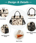 Western Cowboys Desert Insulated Lunch Bag For Men And Women All Day Chill On The Go Lunch Box Leakproof Tote Design Details