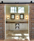 Hand Carved Rustic Authentic Doors For Interior And Exterior Use Antique Barn Door Style Custom Size 71 By 34 Inches Sliding Or Hinged