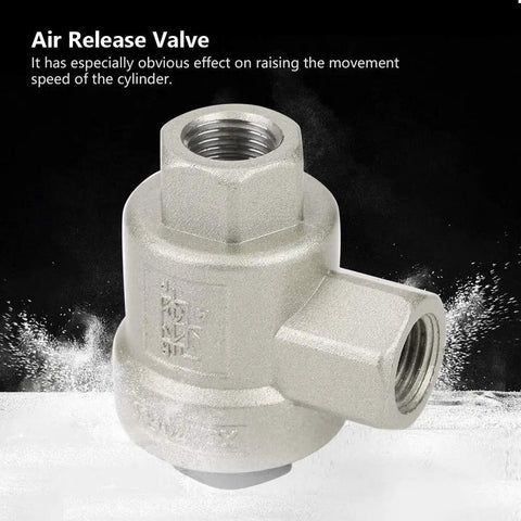 Heavy Duty Aluminum Quick Exhaust Valve G1/4 Thread Pneumatic Air Flow Control Snappy Fast Release Easy Install For Garage Gear Rock Solid Grease Monkey Approved Beast Build