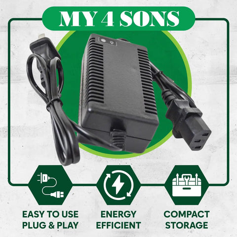 Automatic Battery Charger For White Tank M4 Backpack Sprayer, Go To Power Supply And Charge Maintainer with cord