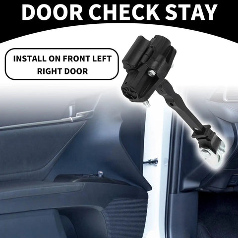 Opel Grandland X Front Left And Right No Nonsense Door Check Strap with multi level opening limiter, dampened soft close