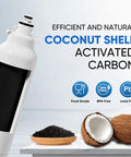 Three Pack Replacement Water And Air Filter Kit For LG Fridges LT800P LT800PC ADQ73613402 coconut shell activated carbon