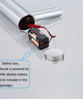 Battery compartment for Touchless Bathroom Sink Faucet With Infrared Sensor And Temperature Control Hands Free Tall Body