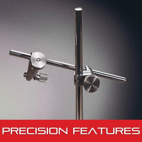 Gage Rod For Dial Test Indicators, Precision One Quarter Inch Diameter By Six Inch Length, universal fit with swivel post