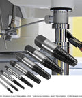 8-Piece Broken Screw Extractor Set For Damaged Screws, Rusted Bolts And Pipe Fittings shown with plumbing application