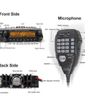 Dual Band Mobile Transceiver VHF UHF Radio For Your Ride, 50W VHF And 40W UHF, 136-174 MHz And 400-520 MHz, 758 Memory Channels