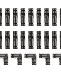 Invisible Barrel Hinges 50 Pcs 4x15mm Brass Concealed Hidden Hinges For Jewelry Boxes Music Boxes And Small Woodworking Projects Black Easy Install Durable Low Profile Hardware By Uxcell