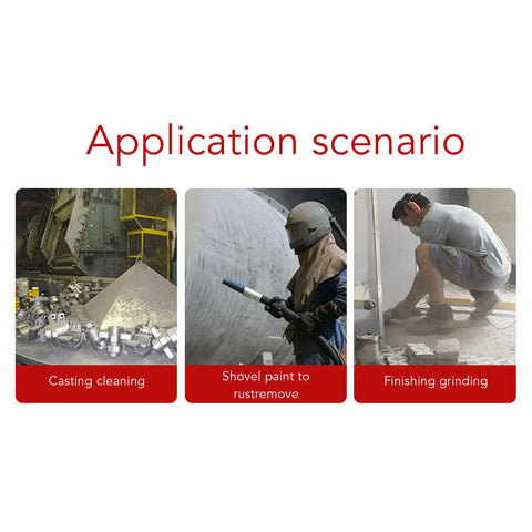 Sandblasting Helmet With Air Supply For Safe Spray Work Durable ABS Hood With Double Lens Protection in industrial use