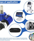 Pro Grade 10 Turn 1K Ohm Rotary Potentiometer with Wire Wound Precision for DIY shown with application examples