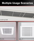 Tough As Nails Aluminum Alloy Access Panel Waterproof Rustproof Utility Door With Clip Lock Hidden Switch Plug And Play Fit 20 By 35 Cm ceiling and wall vent usage scenarios.