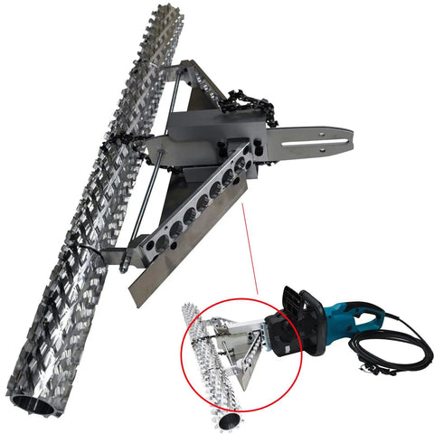 Heavy Duty 27 Inch Spray Foam Cutter Saw For Open Cell Insulation Removal with sharp blade and electric motor design.