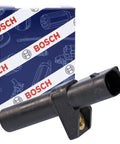Original Equipment Crankshaft Position Sensor for Fast, Accurate Engine Timing and Reliable Startup, OE Replacement Sensor for Cars and Trucks, Pro Grade Plug and Play Auto Part That Keeps Your Engine Running Smooth and Fuel Efficient. Bosch sensor and box