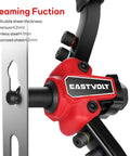 Close-up of 3 In 1 Do It All Rivet Nut Tool Kit for Quick Fixes featuring reaming function with metal and aluminum sheets.