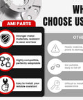 Washing Machine Hub Kit For Top Loaders With TB123A Spanner Wrench Fit For Whirlpool Maytag And Kenmore OEM Style Hub Replacement No Fuss Easy Install And Precise Fit, metal washer part infographic