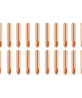20 Pack MIG Welding Contact Tips 14 To 35 0.035 Inch For Lincoln Magnum 200 400 And Tweco T2 To T4 Pro Grade Replacement Set Easy Install Seamless Fit