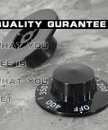 Thermostat Stove Knob Dial Replacement 200 To 400 F Fits Fryers Braising Pans Ranges Ovens And Kitchen Burners OEM Quality