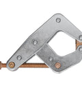Kant Twist Cantilever Lever Clamp With T Handle For Serious Four To One Clamping Force, heavy duty metal design with two inch capacity.