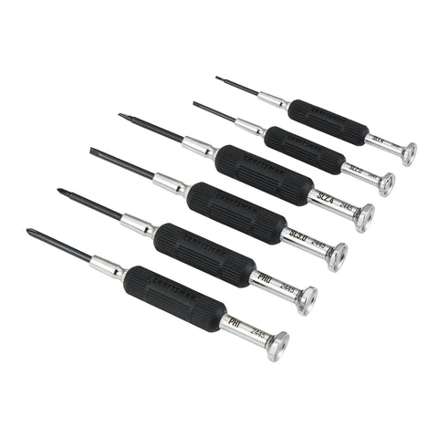 6 Piece Precision Screwdriver Set With Mini Screwdrivers For Watch Jewelry Eyeglasses And Computer Repair, Comfort Cushion Grip
