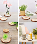 Unfinished Natural Wood Slices With Bark - 20 Pcs 3.5-4 Inch Wood Craft Kit For DIY Projects, Kids Arts And Crafts, coasters, decorations.