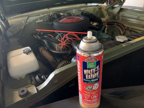Toolbox Upgrade Odorless Penetrating Lubricant And Corrosion Inhibitor For Rusted Bolts Hinges And Locks, Multi Use Spray For Tools Electrical And Trailer Maintenance, Fast Acting Rust Busting Breaker For Automotive Farm And Marine Gear. aerosol can in car engine bay