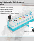 13 Inch DTF Printer With Industrial Print Head High Speed DTF Printing Machine ink maintenance system overview