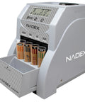 Fast Digital Coin Counter And Sorter Automatically Wrapping Loose Change At 200 Coins Per Minute With Carbon Fiber Shell.
