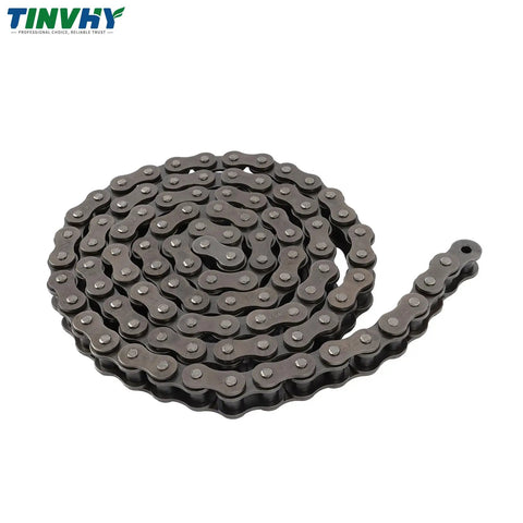 Huge 100 Roller Chain 10 Ft Kit With Connecting Links For Heavy Duty Construction Machinery And Lumber Processing Needs That Get The Job Done Fast, coiled steel chain