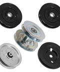 Heavy Duty 42 And 48 Inch Deck Drive Pulleys Fit John Deere X330 X350 X354 X370 Mowers With Tensioner Kit for smooth cutting.